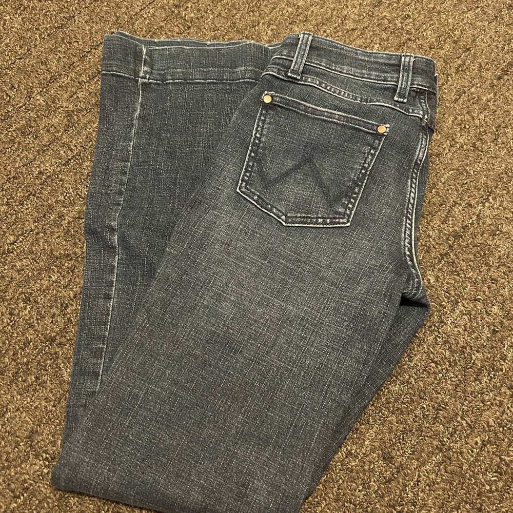 Women's Classic Blue Flare Jeans